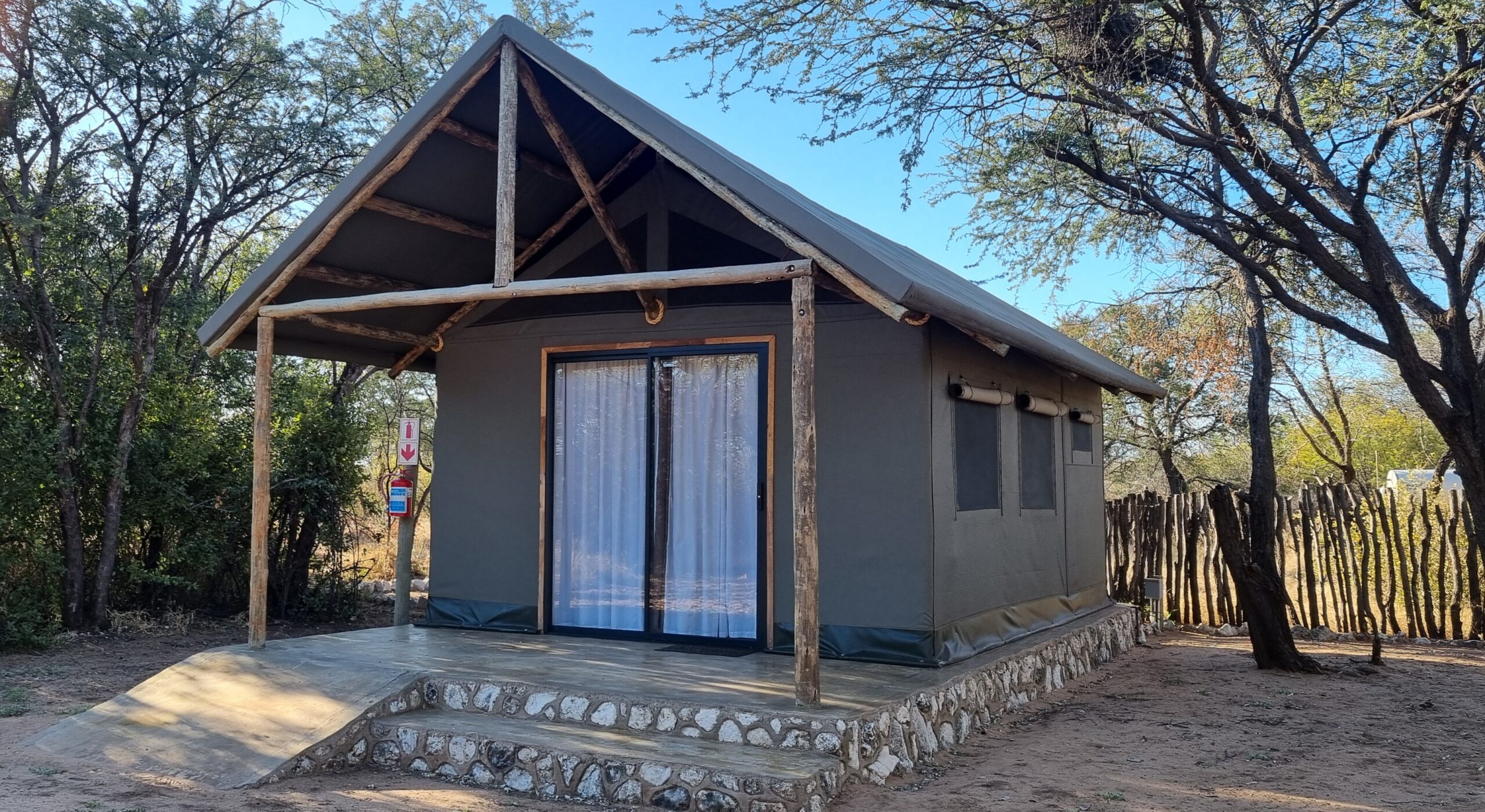 En-suite Safari Style Chalets